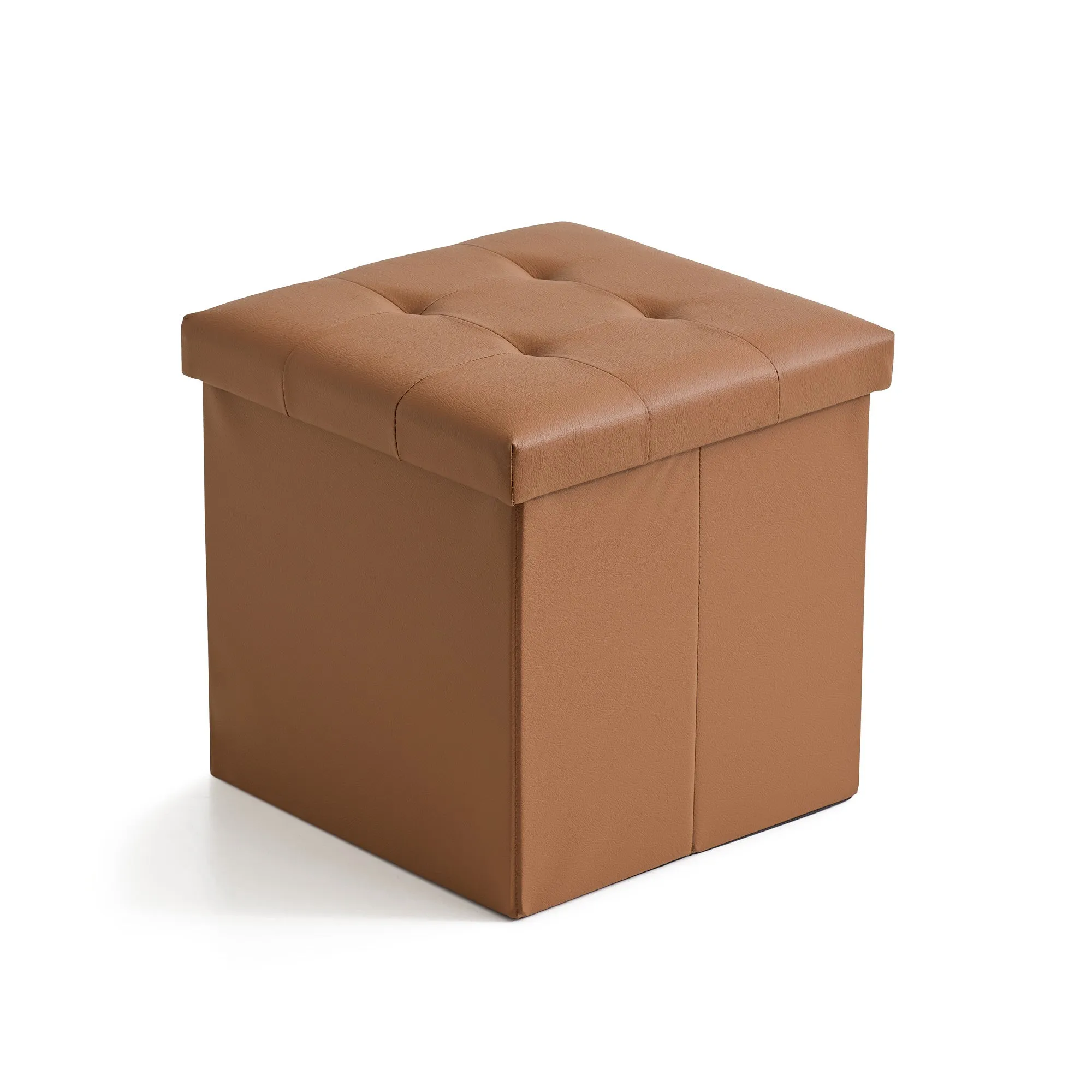 Foldable Square Storage Ottoman