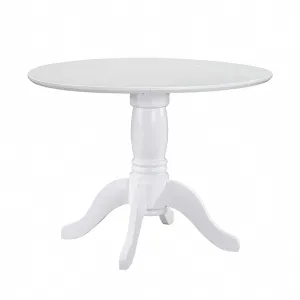 Gloria Round Drop Leaf Dining Table