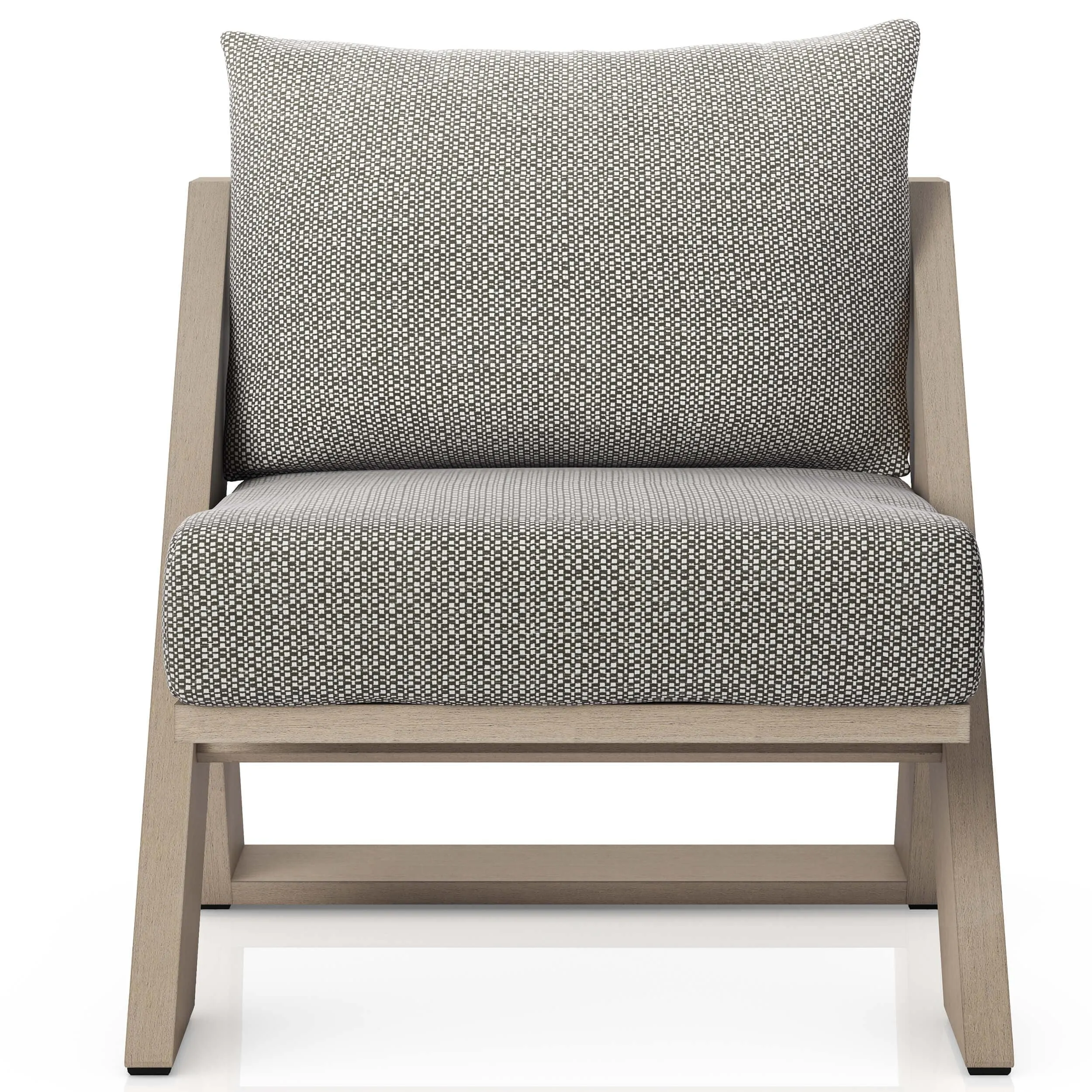 Hagen Outdoor Chair, Faye Ash/Wash Brown