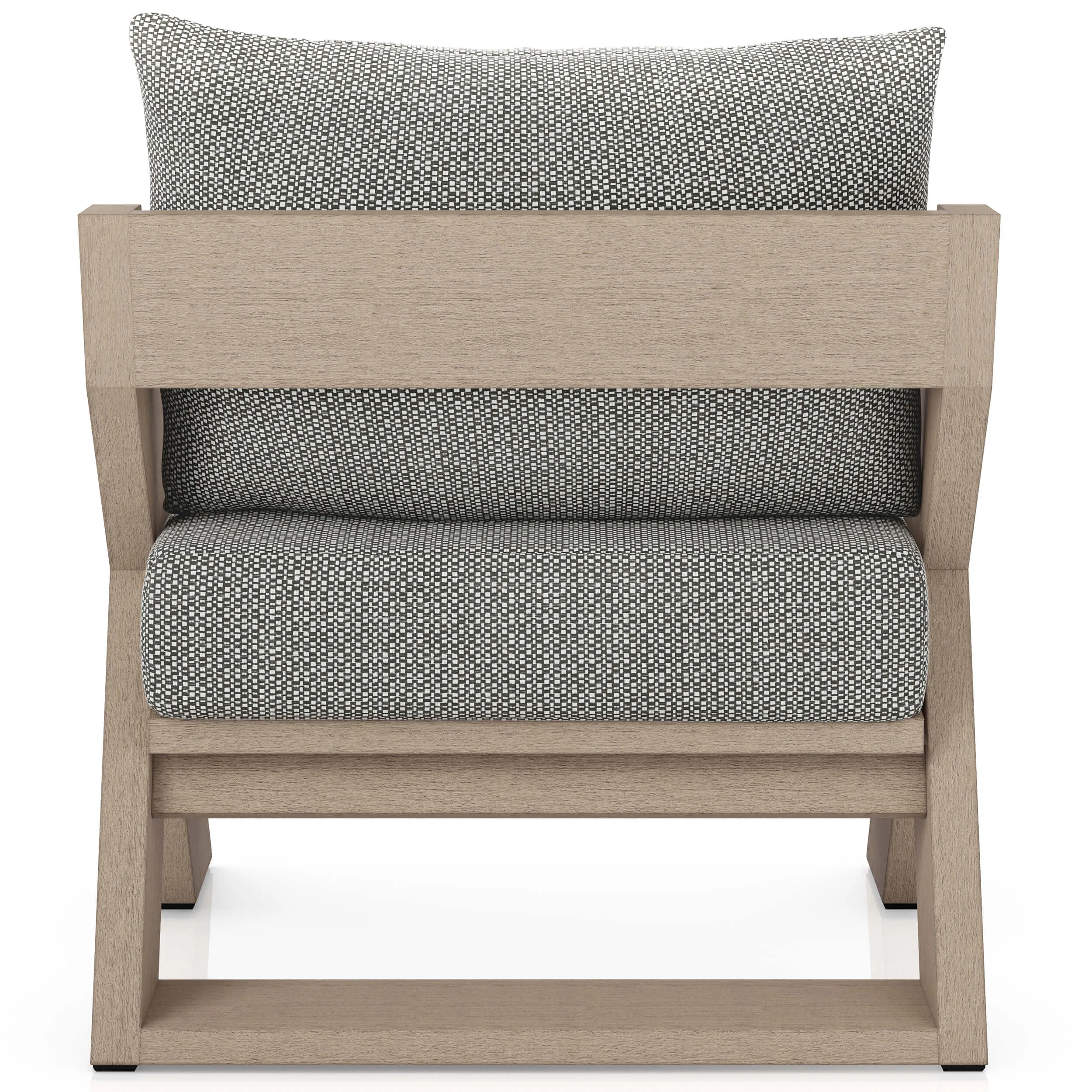 Hagen Outdoor Chair, Faye Ash/Wash Brown