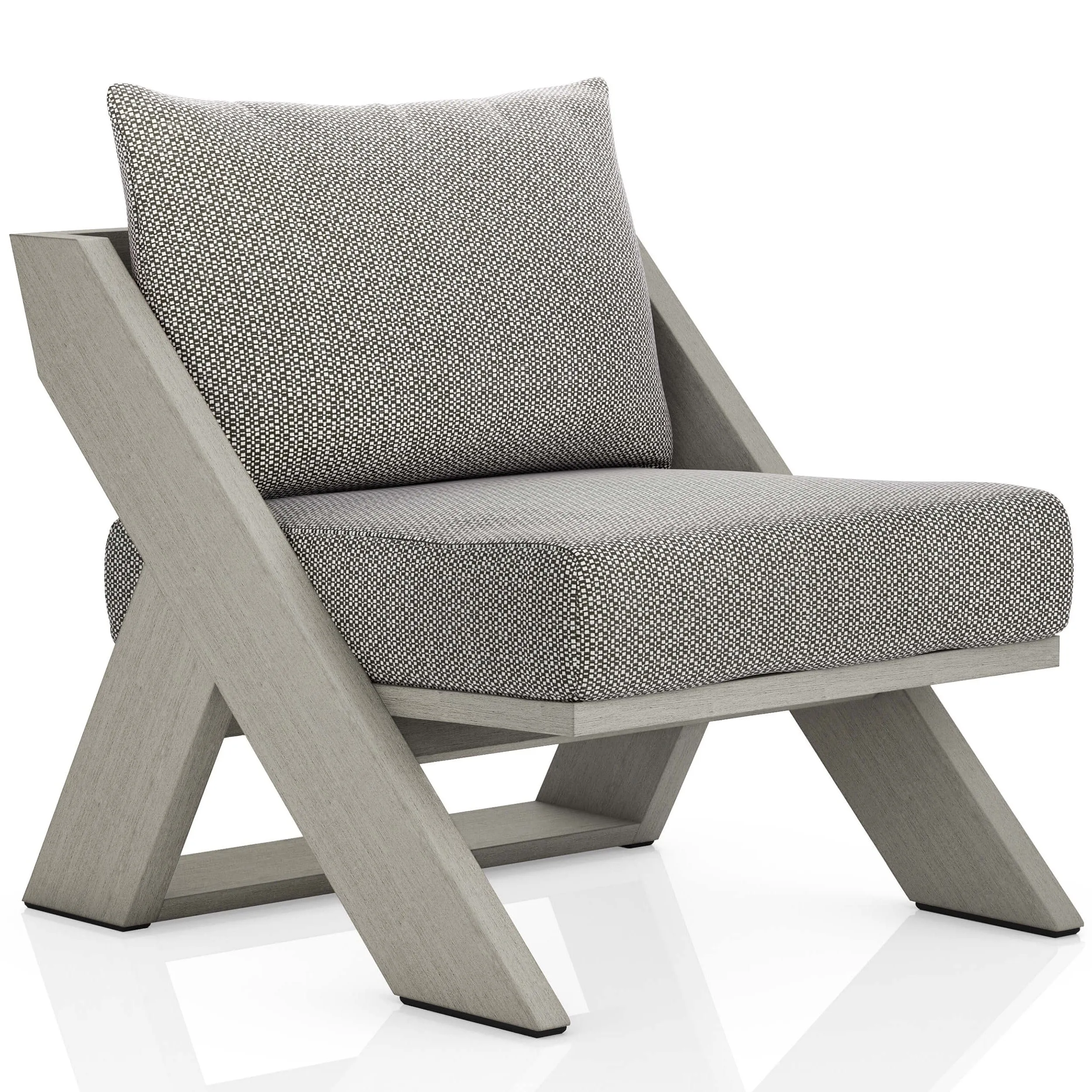 Hagen Outdoor Chair, Faye Ash/Weathered Greyn