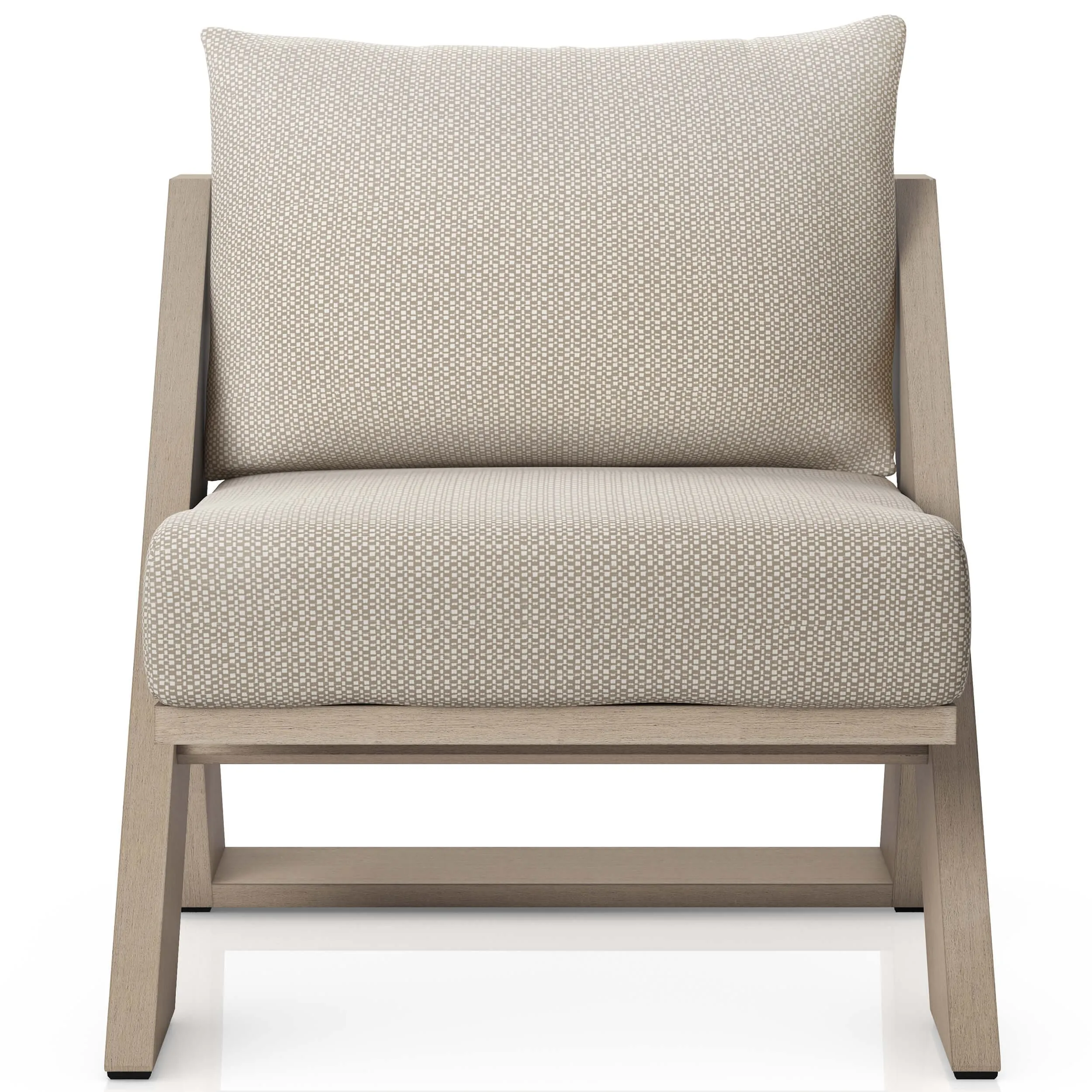 Hagen Outdoor Chair, Faye Sand/Wash Brown