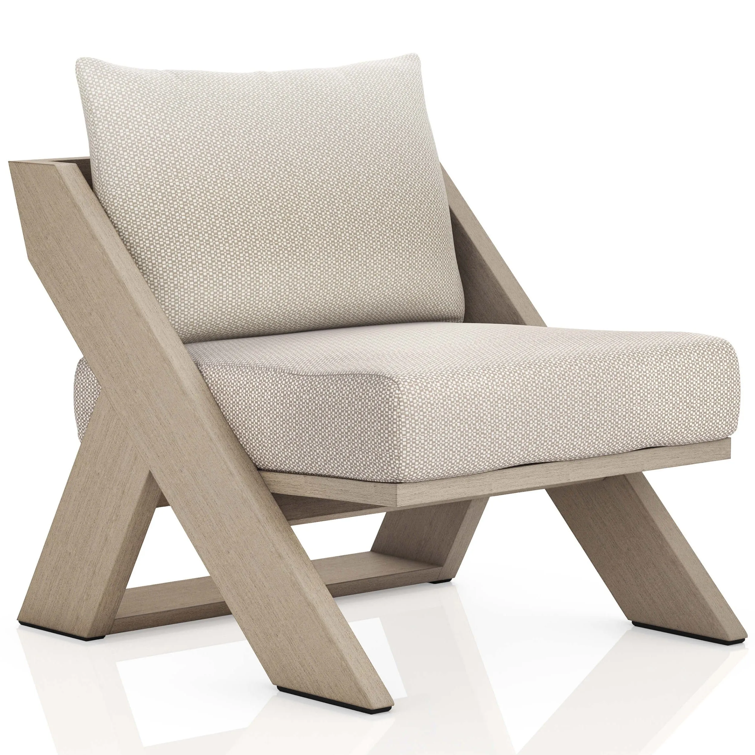 Hagen Outdoor Chair, Faye Sand/Wash Brown