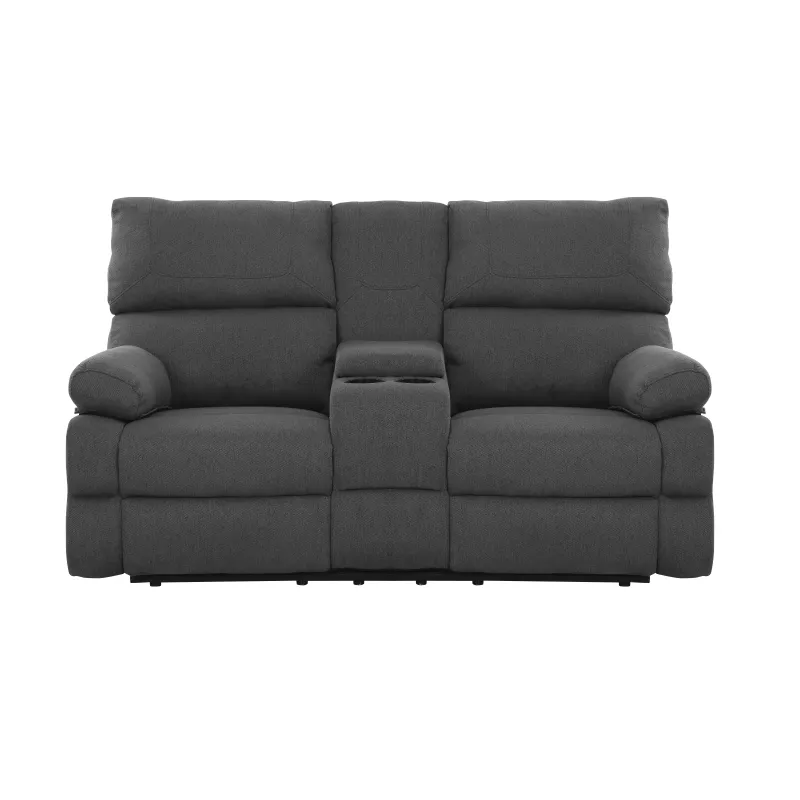 Comfortable H&B 2-Seater Fabric Recliner Sofa for Ultimate Relaxation