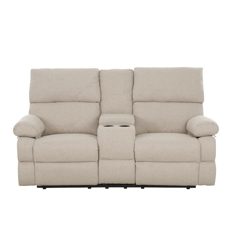 Comfortable H&B 2-Seater Fabric Recliner Sofa for Ultimate Relaxation