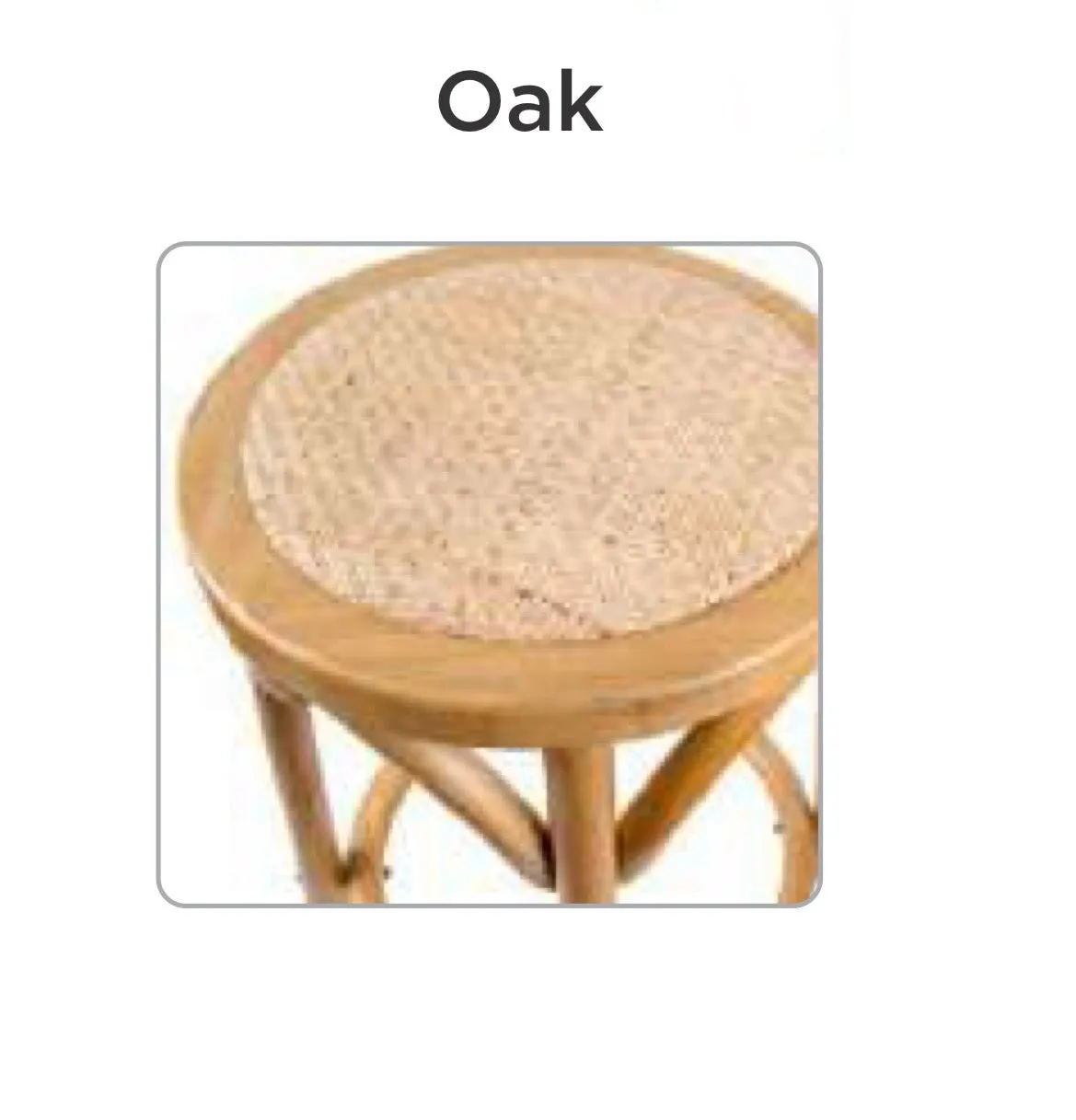 Hampton Oak Kitchen Stool