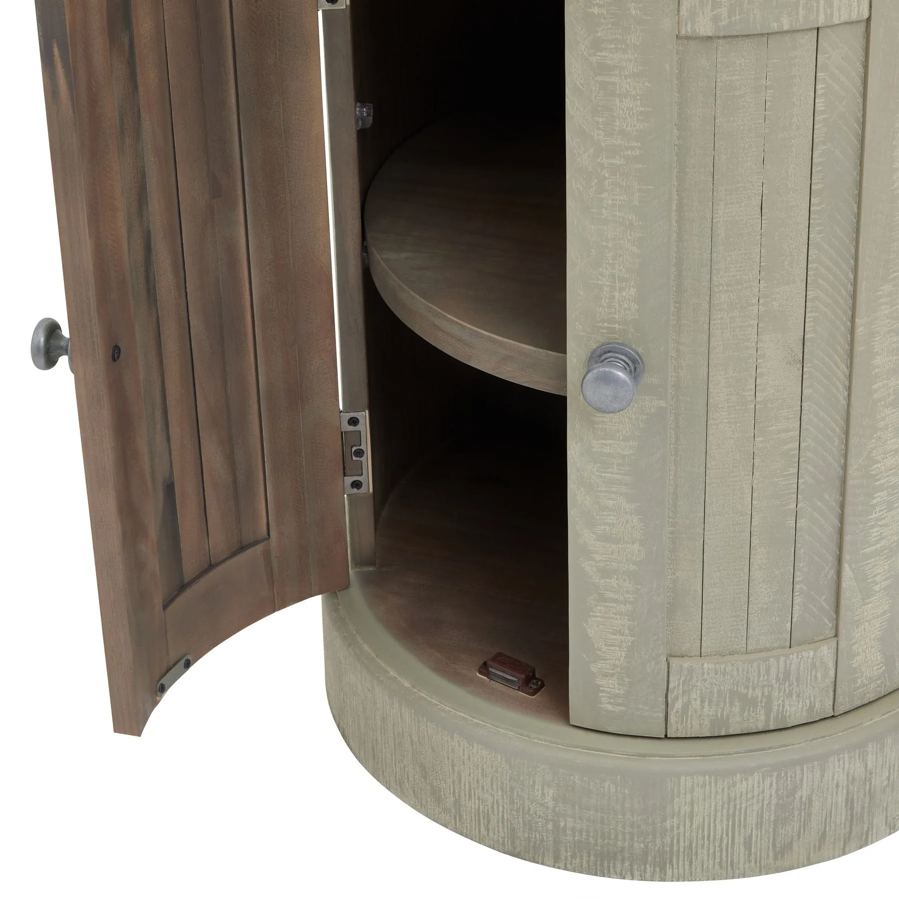 Harborview Collection Circular Storage Console