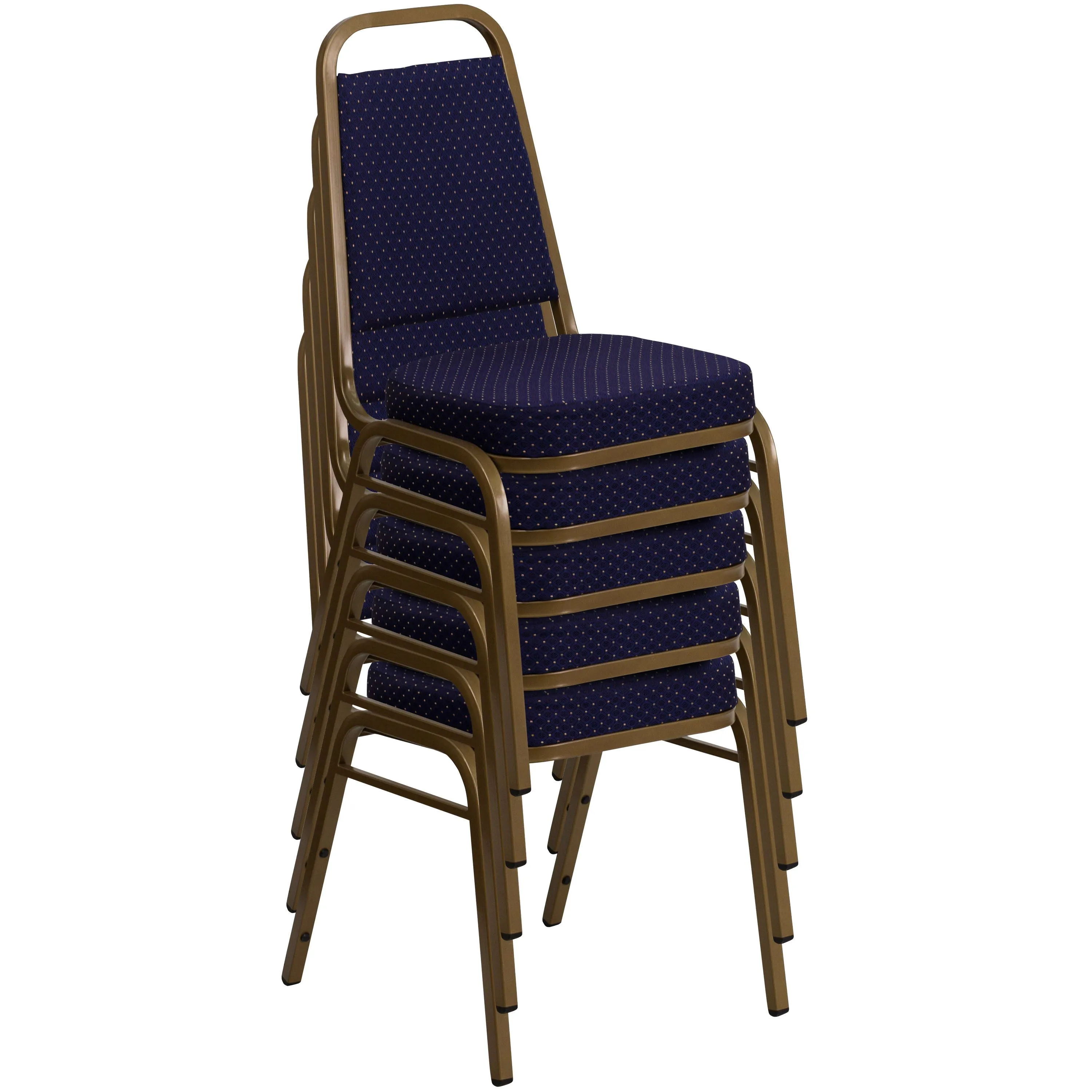 HERCULES Series Trapezoidal Back Stacking Banquet Chair with 2.5" Thick Seat