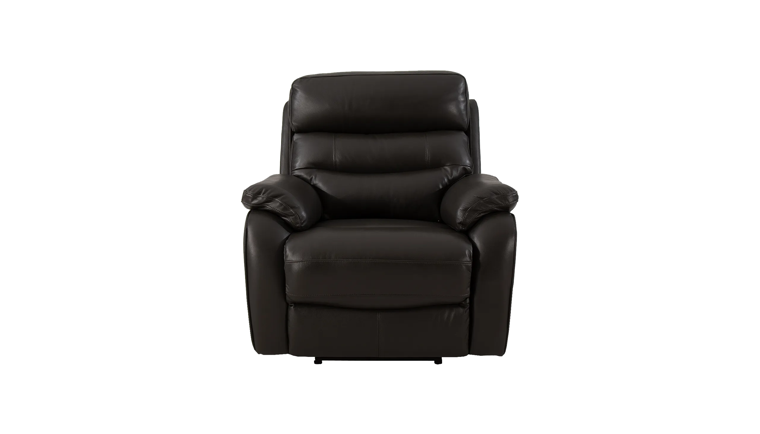 James Power Recliner Leather Armchair