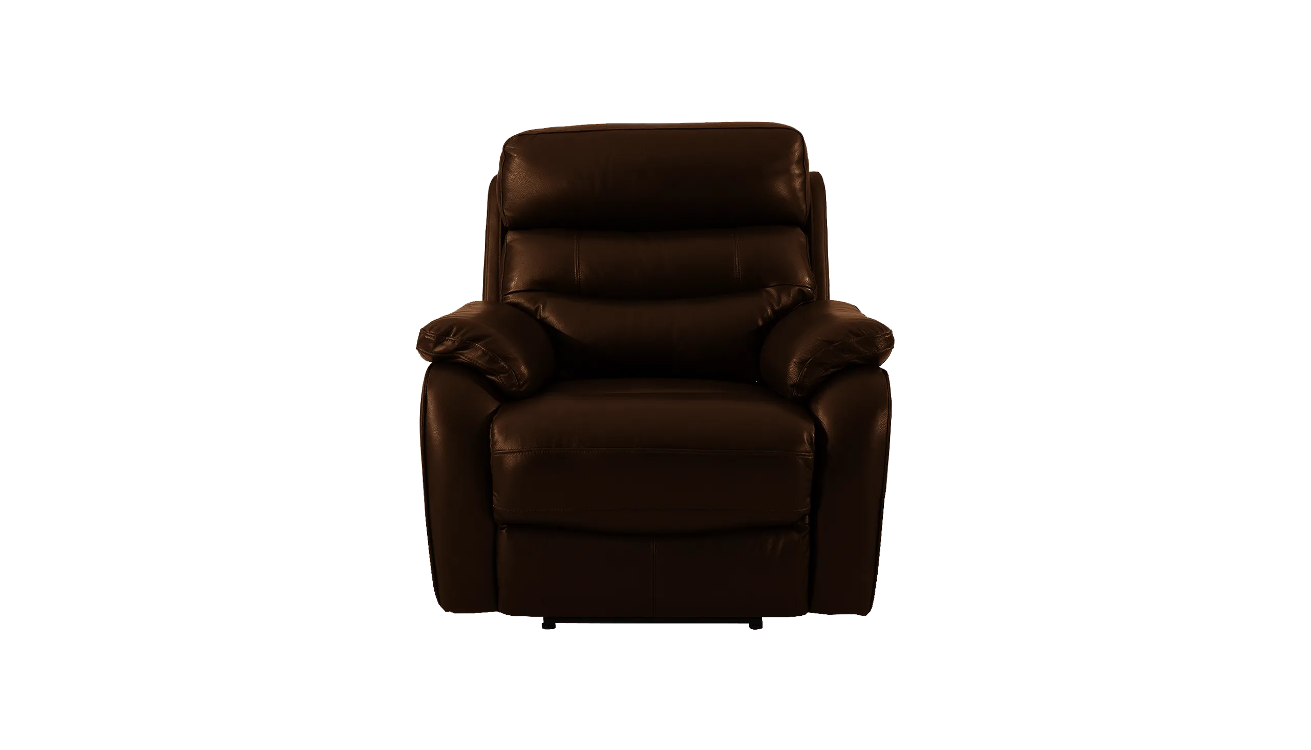 James Power Recliner Leather Armchair