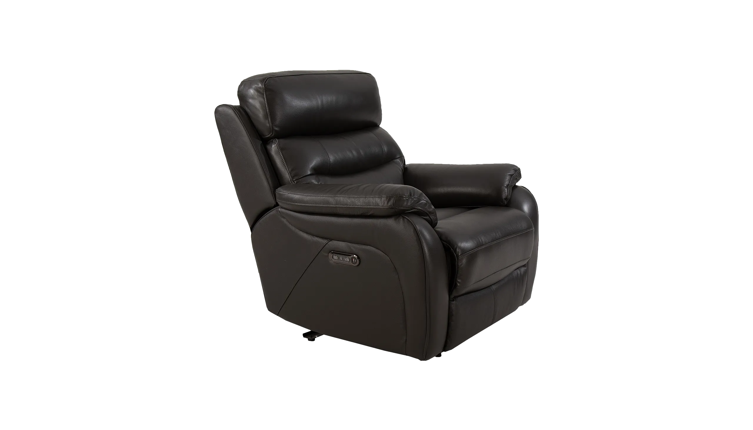 James Power Recliner Leather Armchair