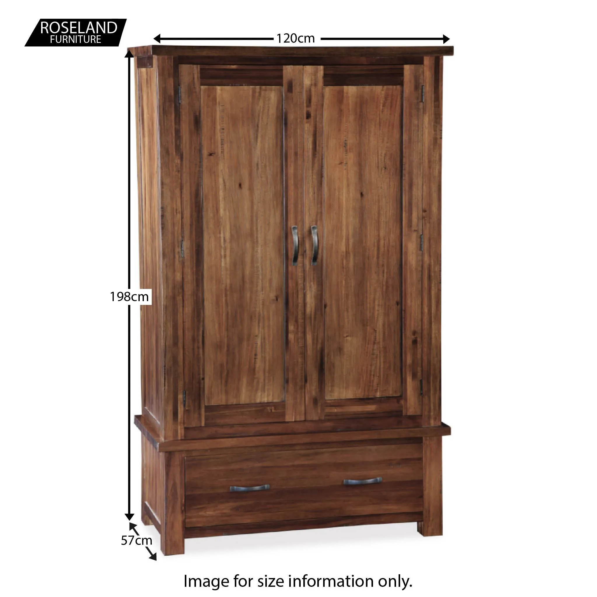 Ladock Double Wardrobe