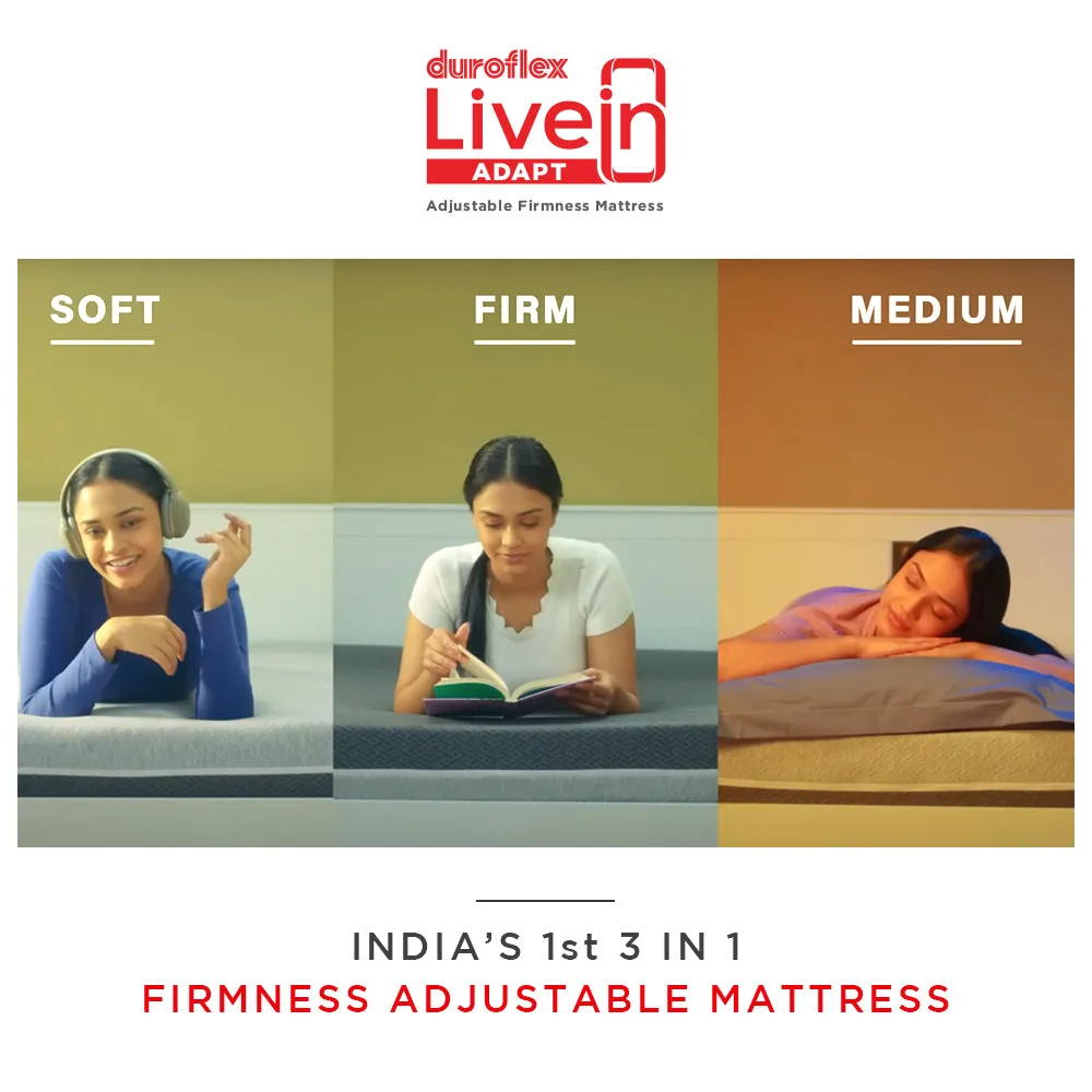 LiveIn Adapt - India's First Adjustable Firmness Mattress