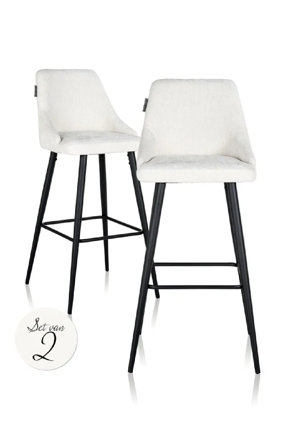 Modern Minimalist Bar Stools (2) | OROA Brooke