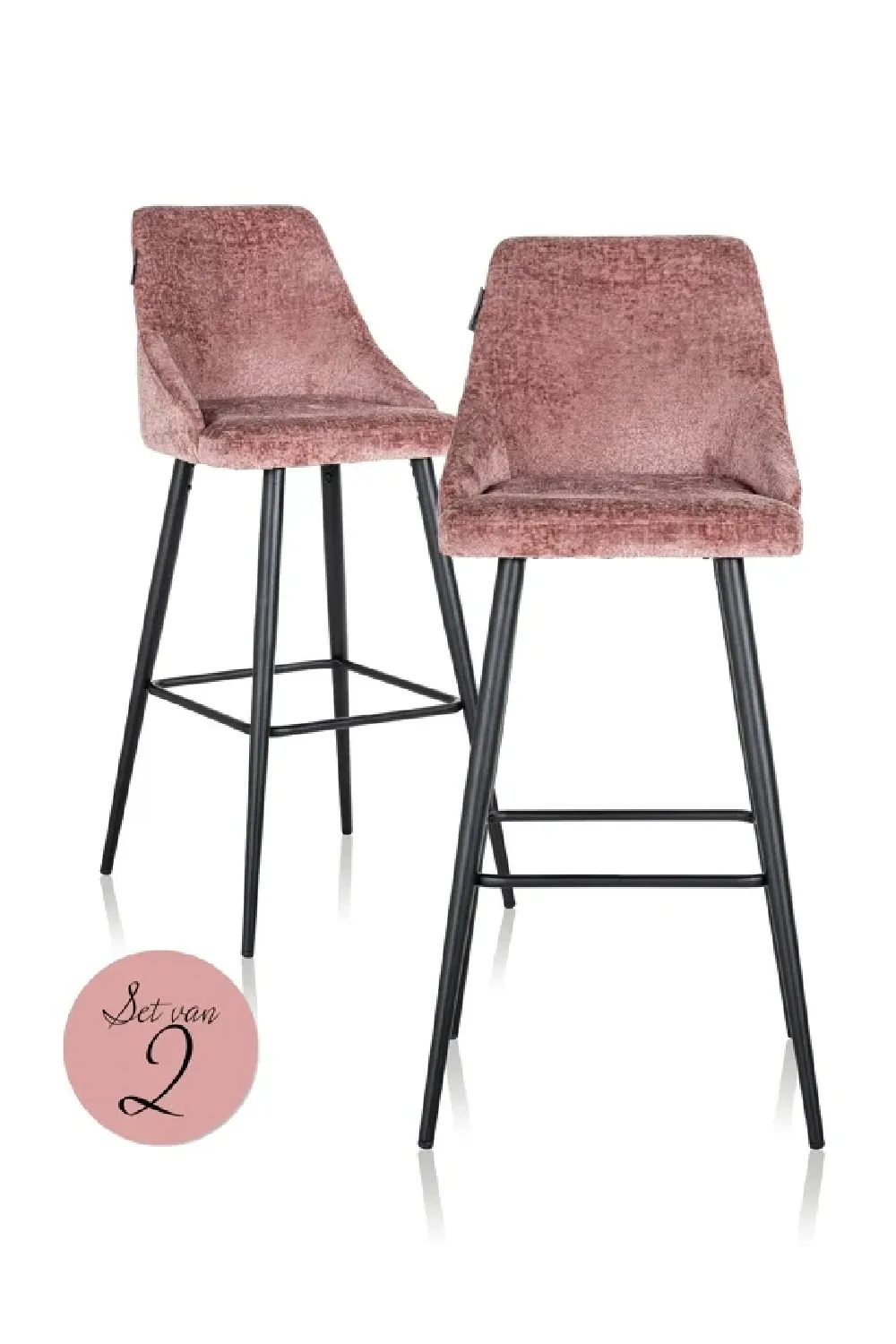 Modern Minimalist Bar Stools (2) | OROA Brooke