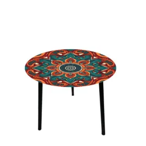 Moroccan Glass Side Table