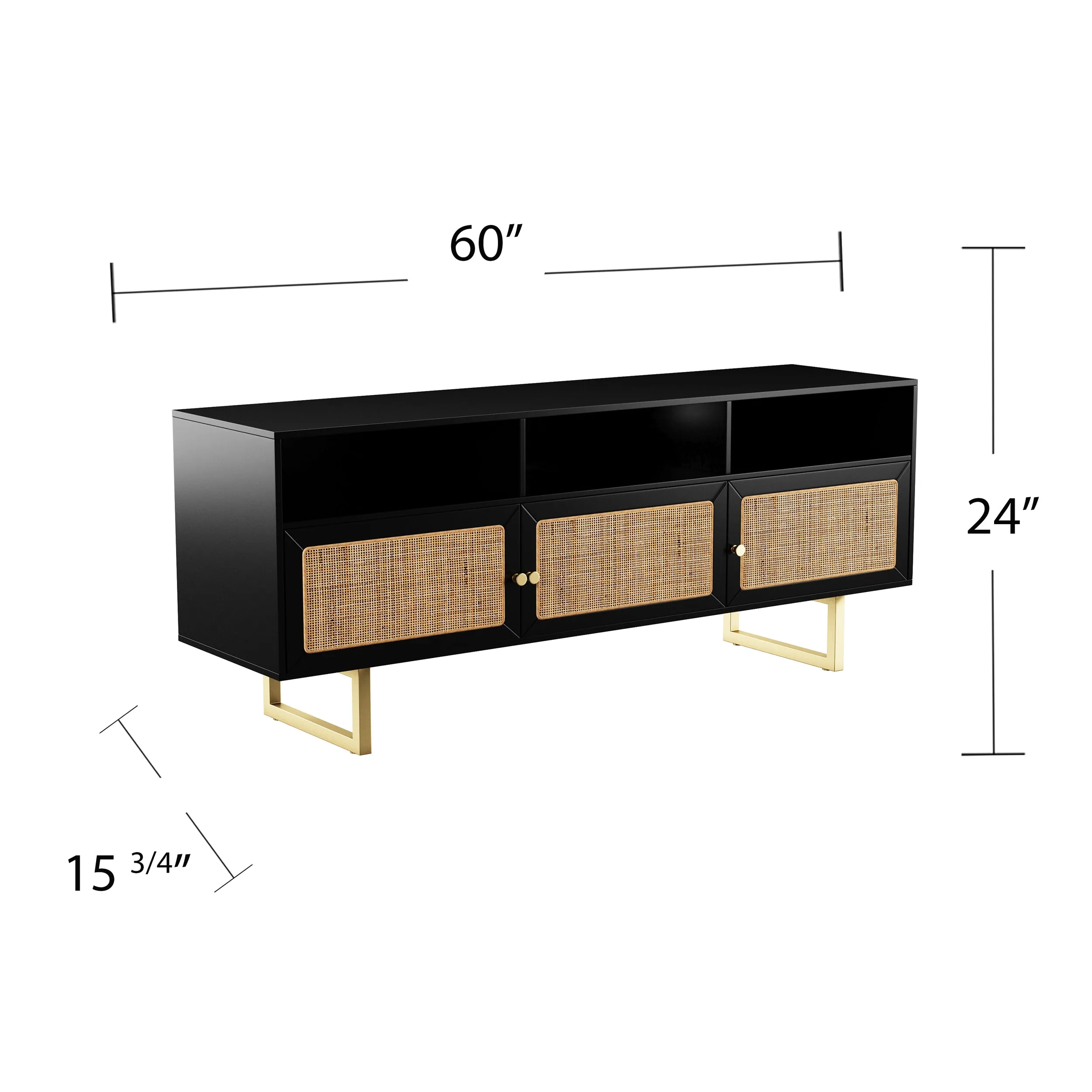 Mursley Media Cabinet w/ Storage