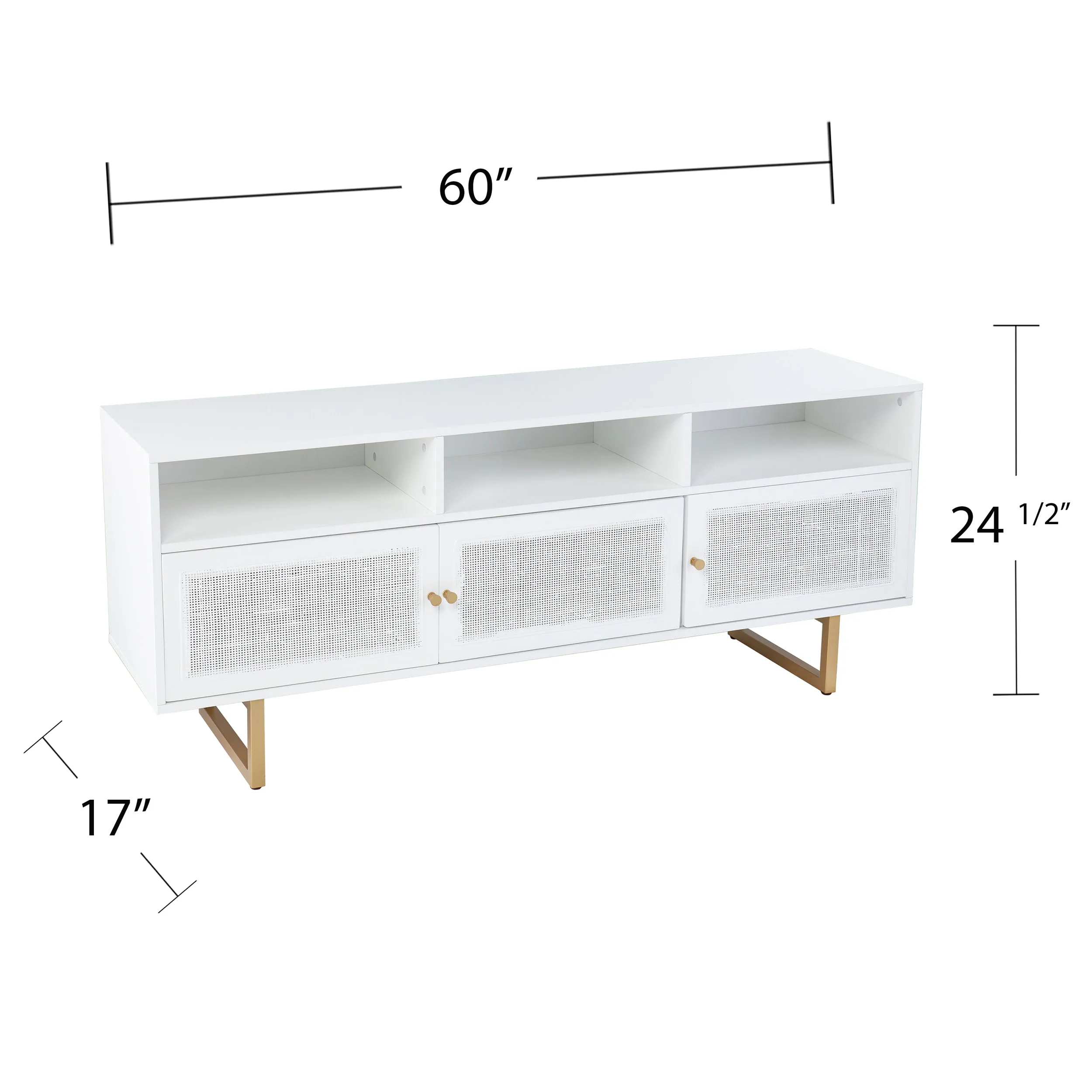 Mursley Media Cabinet w/ Storage