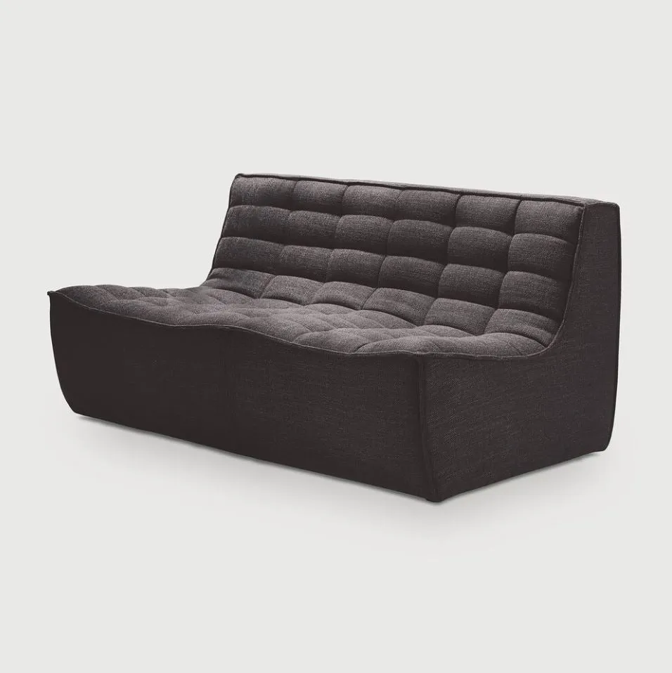 N701 Sofa 2 Seater - Dark Grey