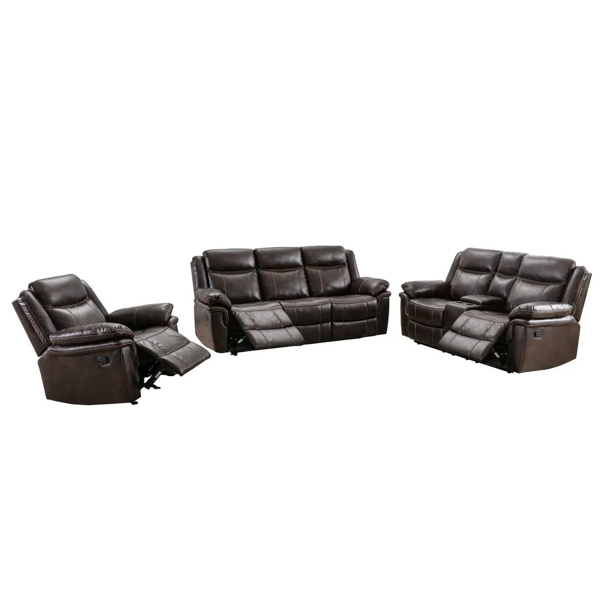 Peabody Brown Reclining Sofa