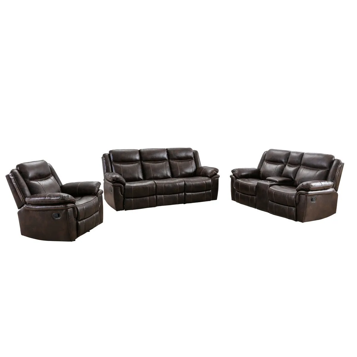 Peabody Brown Reclining Sofa