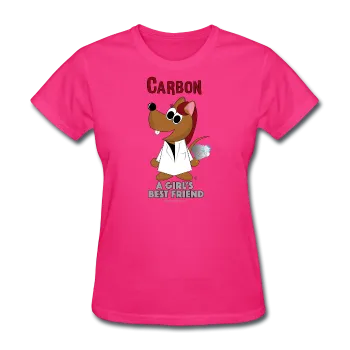 "Carbon, A Girls Best Friend" - Women's T-Shirt