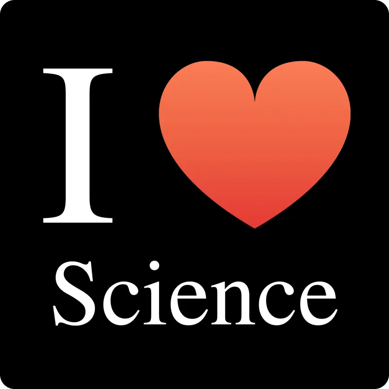 "I ♥ Science" (white) - Women's T-Shirt