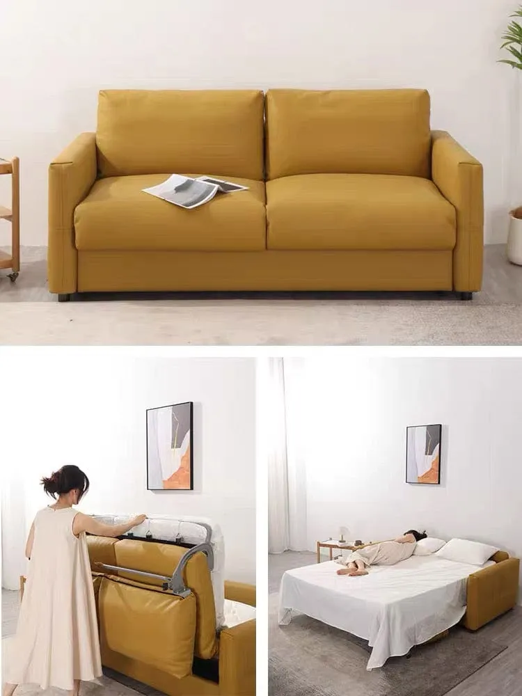 Ray Scratch Resistant Foldable Sofa Bed with Mattress