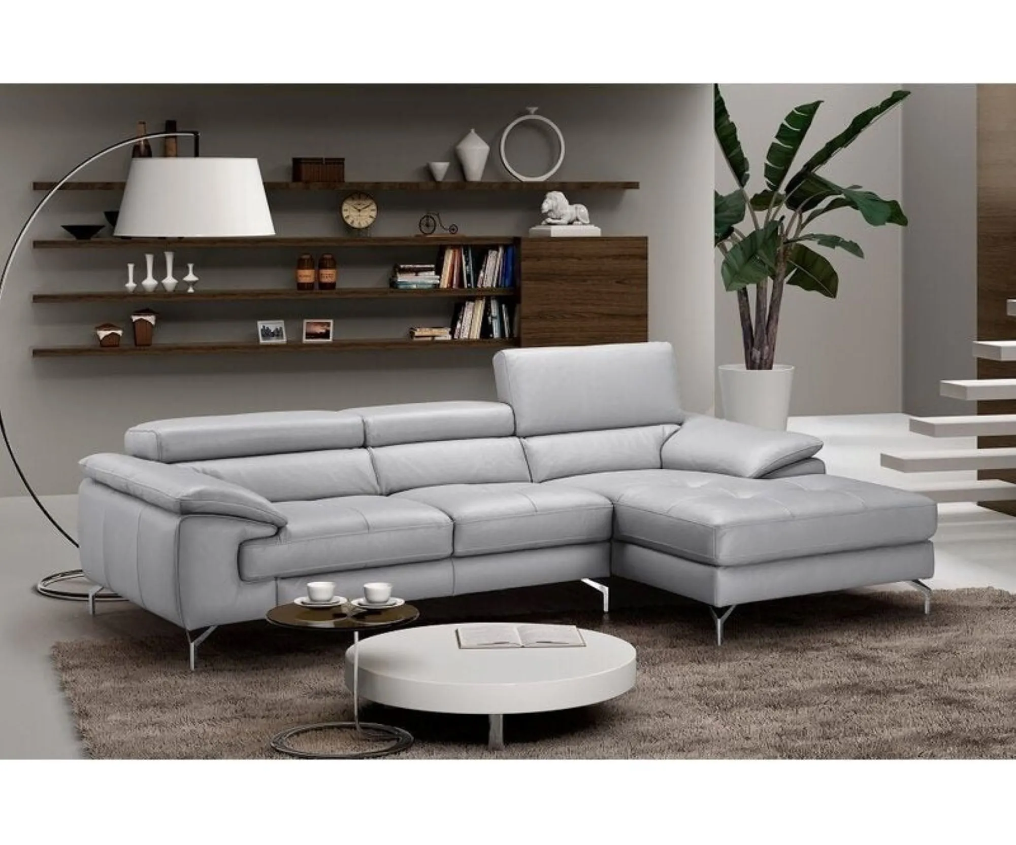 Renzo Leatherette Sofa For Living Room