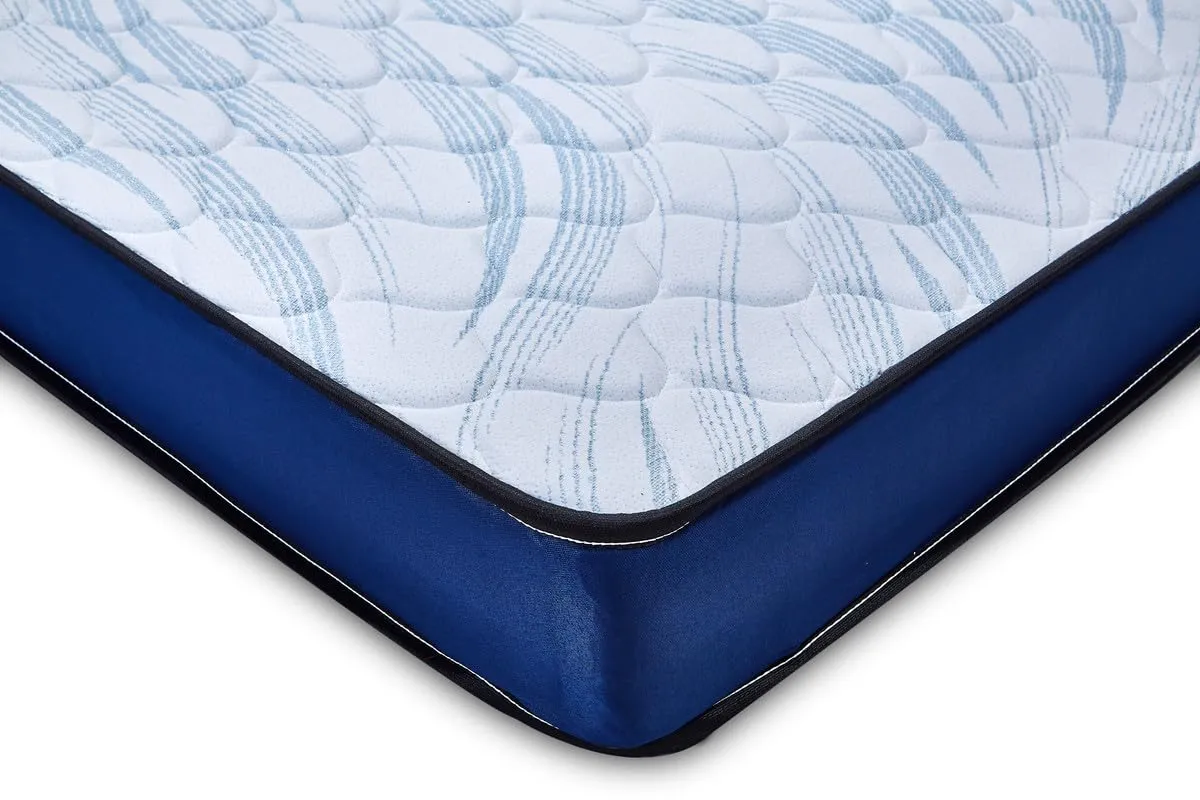 Restolex Active - Orthopedic Coir Mattress | King | 75 X 72 X 6 INCHES| Sky Blue