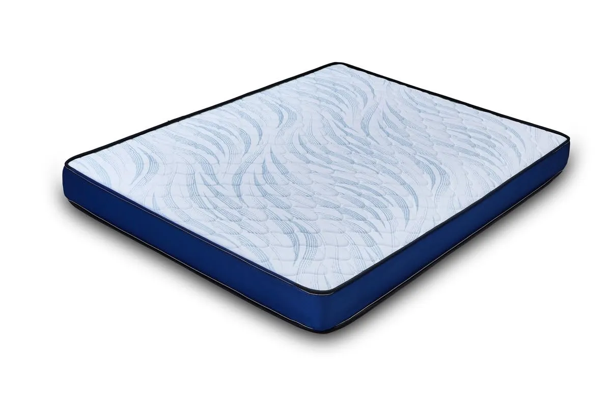 Restolex Active - Orthopedic Coir Mattress | King | 75 X 72 X 6 INCHES| Sky Blue