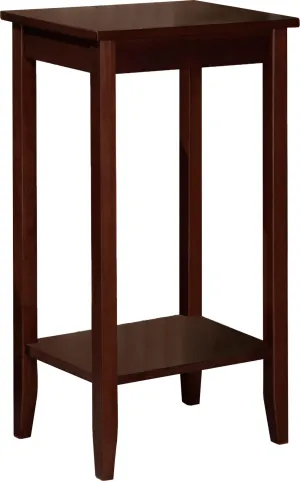 Rosewood Tall End Table