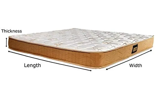 RUSSO Luxury Comfort Bonnell Spring Mattress (72 x 48 x 8 Inch)