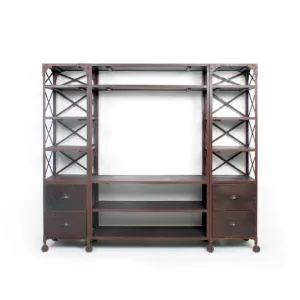 Rustic Factory Entertainment Unit