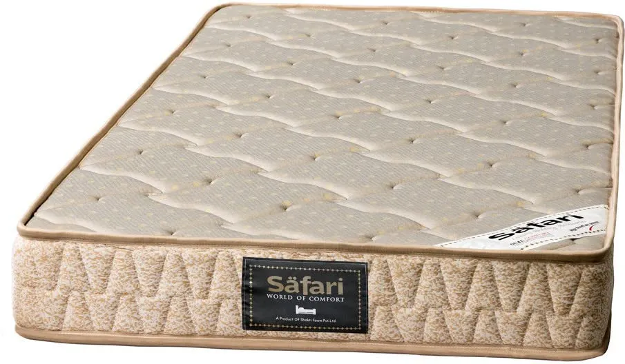 Safari | 5 Years Warranty | Bonded   PU Single Bed Mattress, Comfort 5 inch Thickness (75x35x5)