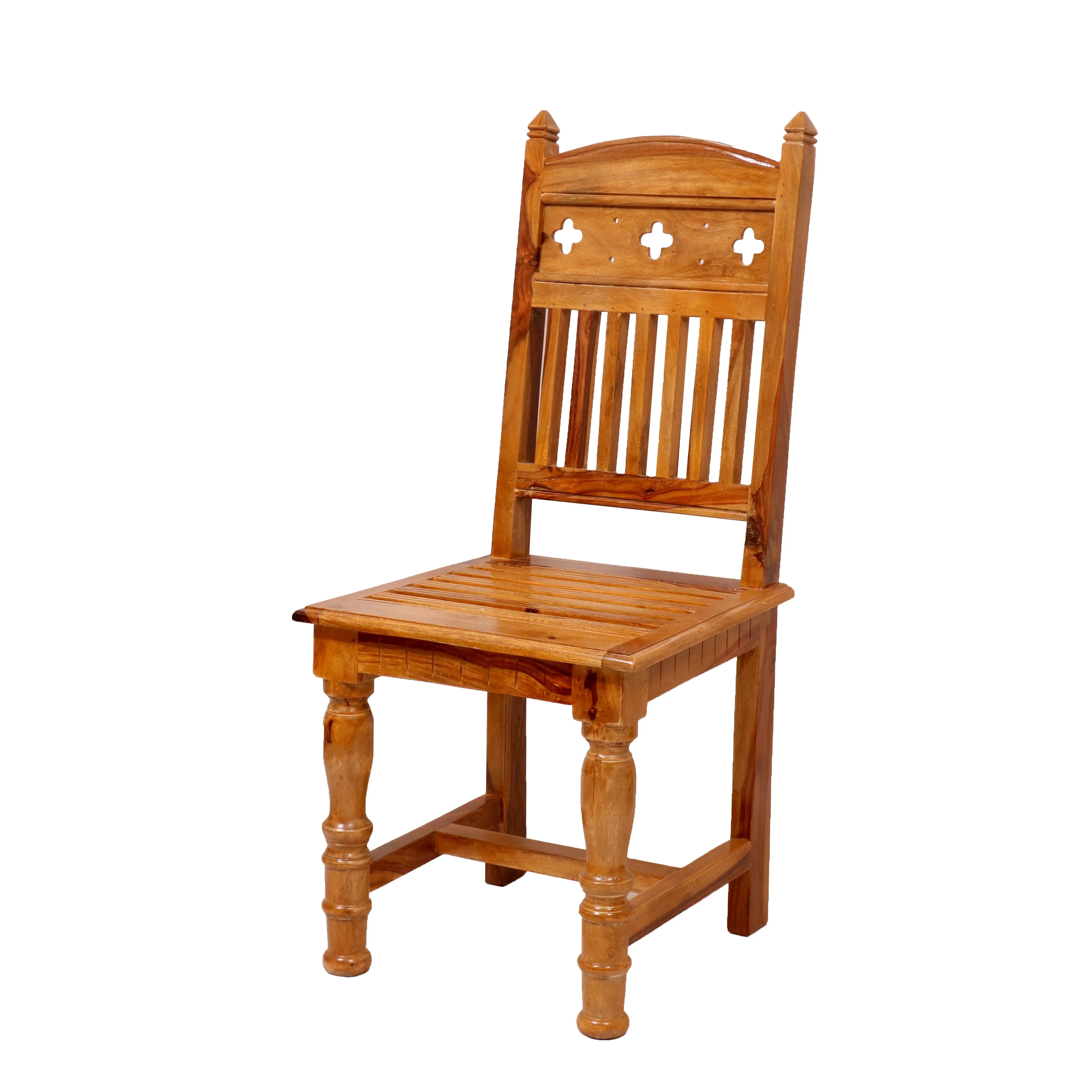 (Set of 2) Cut Out Carved Chair