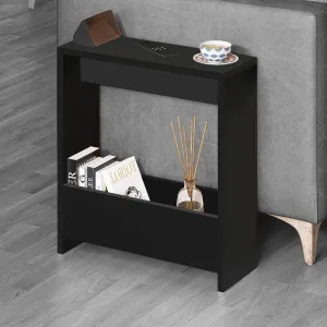 SG Traders Sofa Side Table with Magazine Rack