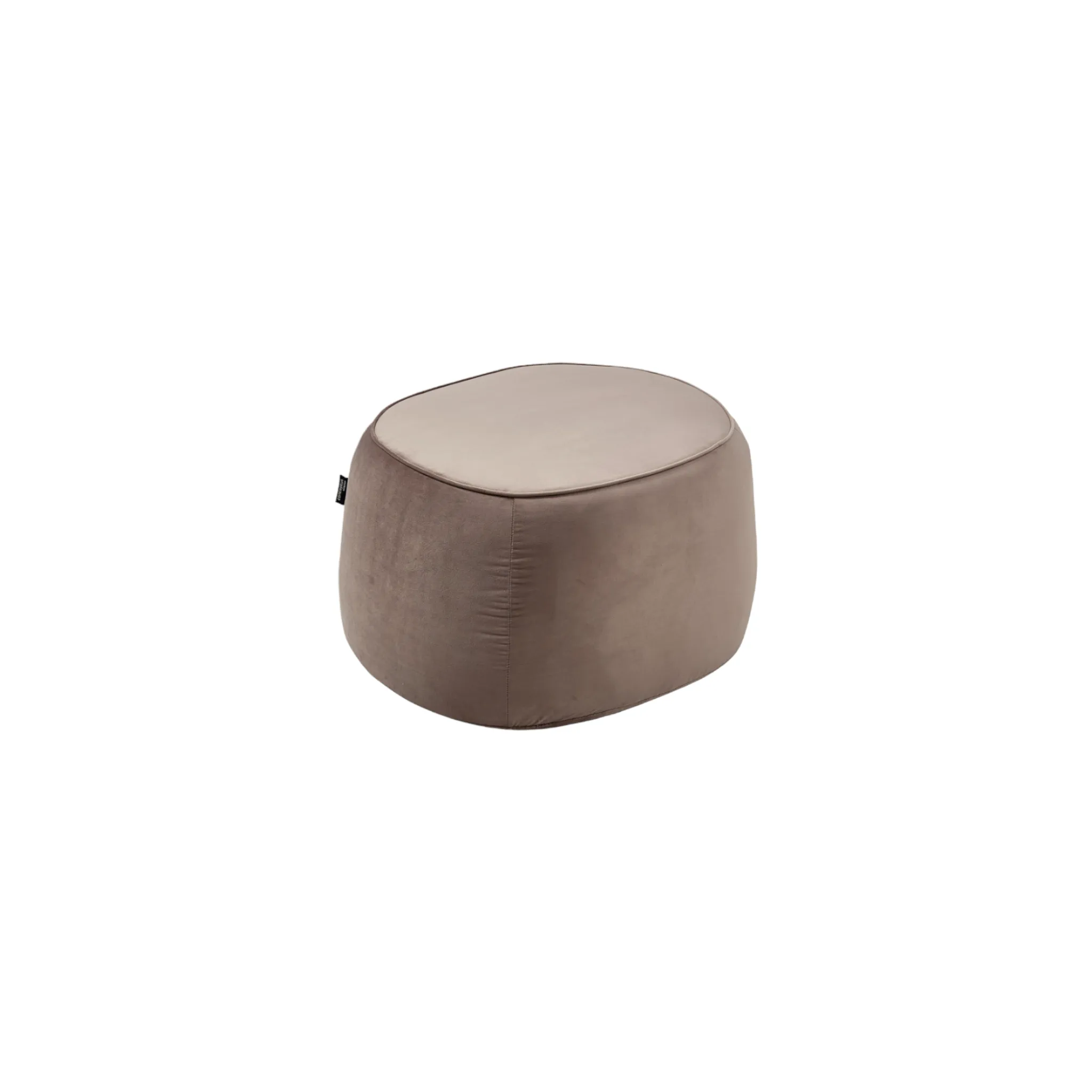 Shinola Taupe Ottoman