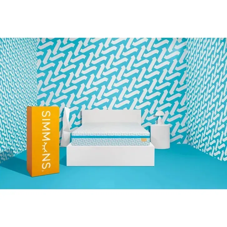 Simmons Charli and Dixie Medium Memory Foam 10 Inch Mattress