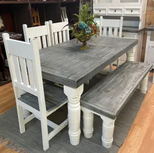 Slate Farmhouse Table Set