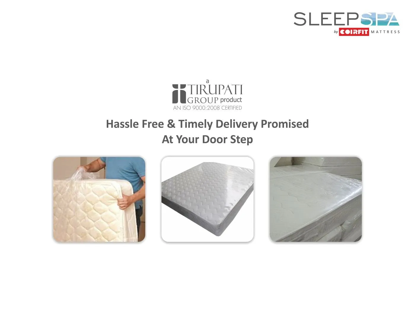 SLEEPSPA by COIRFIT Soft Bounce Herb Fresh Technology | Back Care | Direct from Factory 4 inch Single Size High Density (HD) Foam Mattress with 1 Year Warranty (L X W : 72X36 inch), Maroon