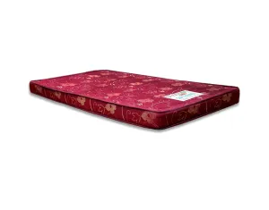 SLEEPSPA by COIRFIT Soft Bounce Herb Fresh Technology | Back Care | Direct from Factory 4 inch Single Size High Density (HD) Foam Mattress with 1 Year Warranty (L X W : 72X36 inch), Maroon