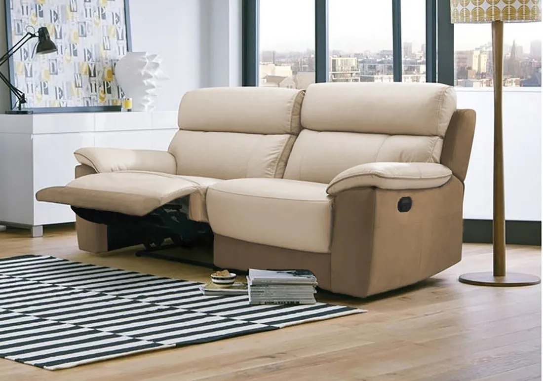 Styfan Leather Manual Recliner | Leather Manual Recliner