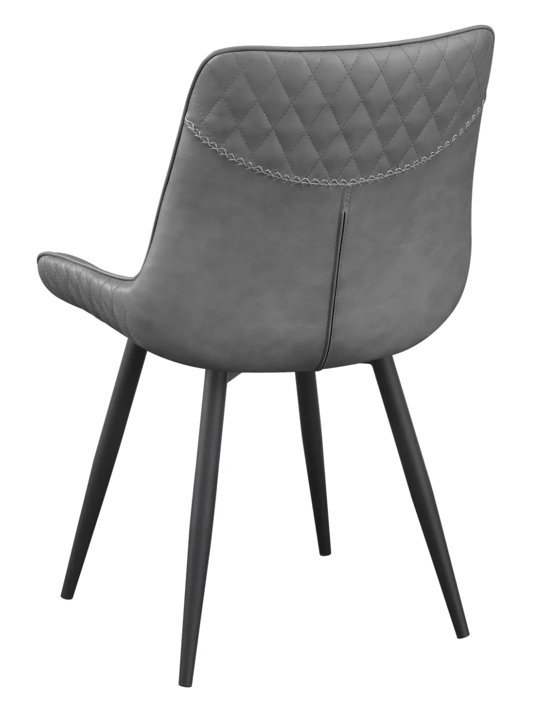 Swivel Upholstered Side Chair Grey