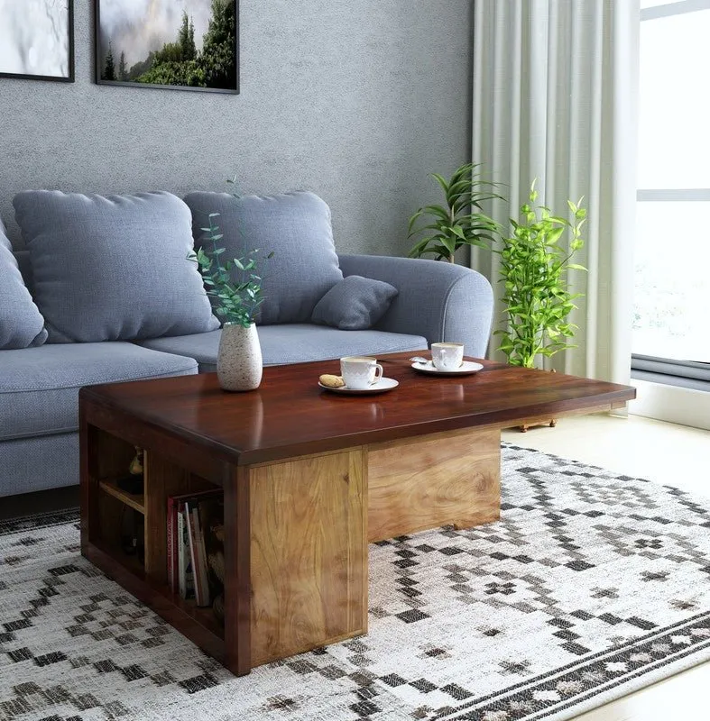 Transform Your Home: Bliss Solid Wood Coffee Table | Centre Table | For Living Room