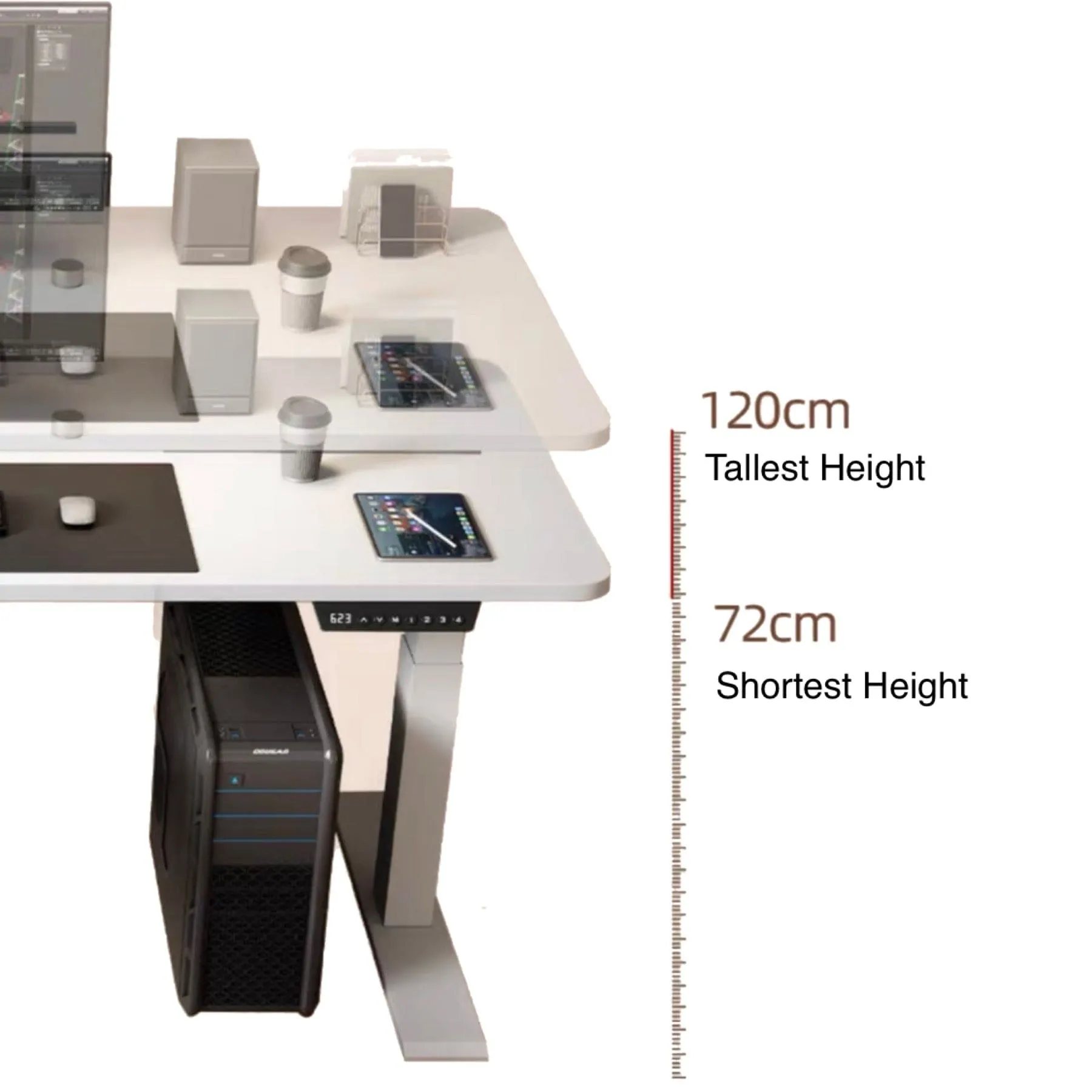 Tuscani Electric Extendable Study Table