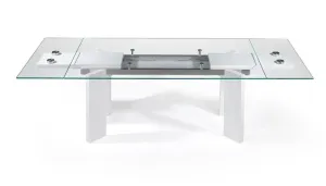 Uranio Extendable White Dining Table (Only 1)