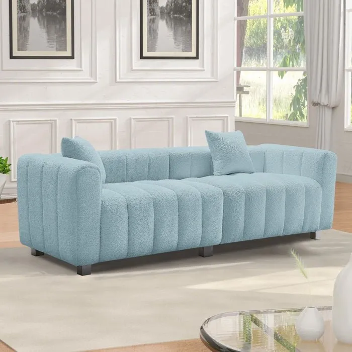 Zeus 3 Seater Fabric Premium Sofa For Living Room