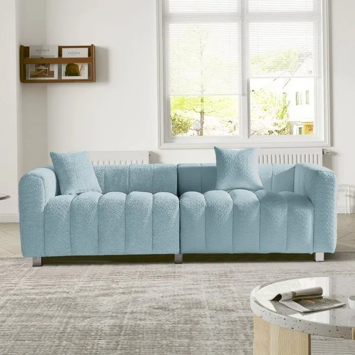 Zeus 3 Seater Fabric Premium Sofa For Living Room