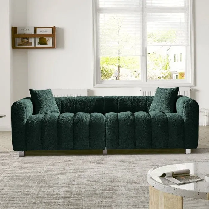 Zeus 3 Seater Fabric Premium Sofa For Living Room